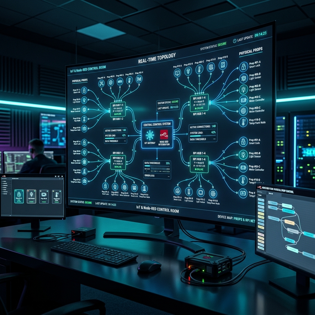 Escape Room Control Dashboard